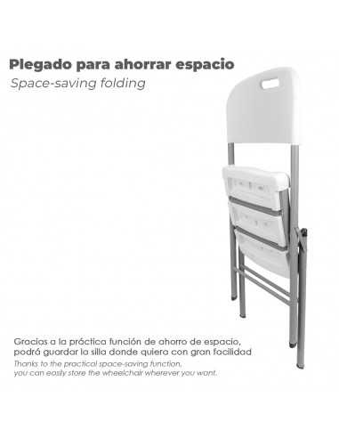 Silla Plegable Con Agarre 88x48x57cm