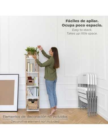 Silla Plegable Con Agarre 88x48x57cm