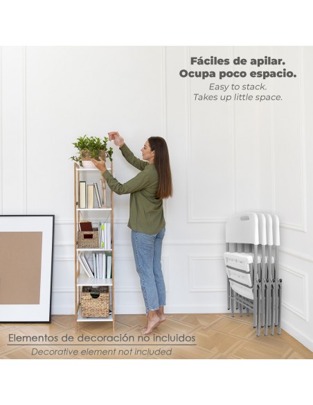 Silla Plegable Con Agarre 88x48x57cm