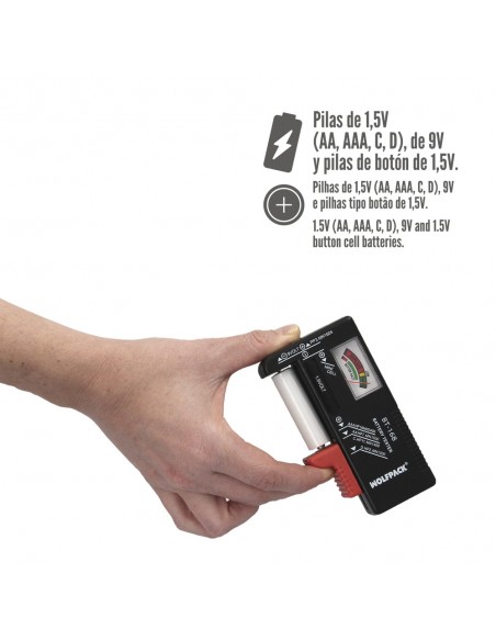 Comprobador De Carga De Pilas