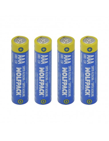 Pila Alcalina AAA LR-3  Blister 4 Piezas