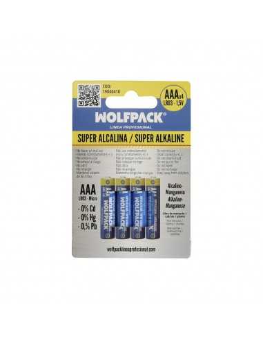 Pila Alcalina AAA LR-3  Blister 4 Piezas