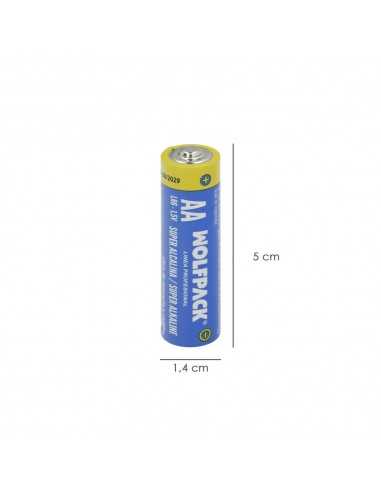 Pila Alcalina AA LR-6  Blister 4 Piezas