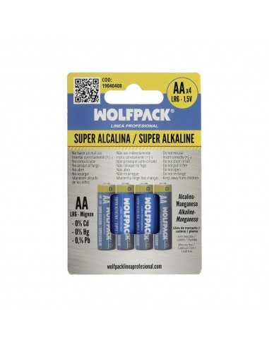 Pila Alcalina AA LR-6  Blister 4 Piezas