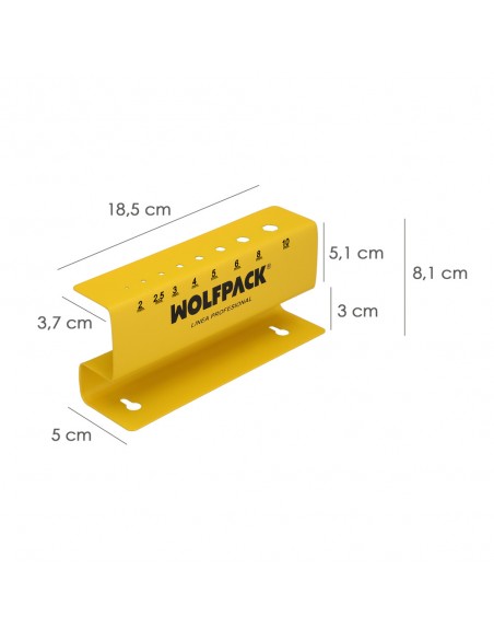 Expositor Para Llaves Allen Mango T Completo (8 Piezas)