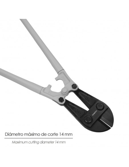 Cortarremaches 350 mm / 14" Hojas de Cromo Vanadio