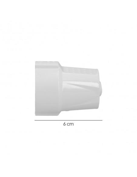 Base Schuko 2 Polos Con Toma Tierra. 16 Amperios Color Blanco