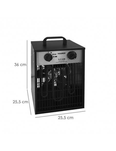 Calefactor Industrial 1650 / 3300 Watt. Cañon Aire Caliente. Calefactor Industrial 1650 / 3300 Watt. Cañon Aire Caliente.