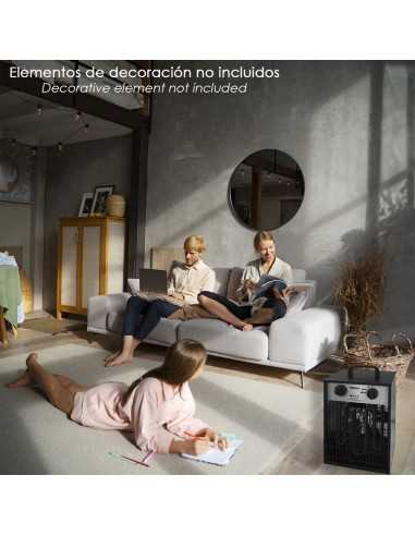 Calefactor Industrial 1650 / 3300 Watt. Cañon Aire Caliente.