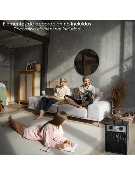 Calefactor Industrial 1650 / 3300 Watt. Cañon Aire Caliente. Calefactor Industrial 1650 / 3300 Watt. Cañon Aire Caliente.
