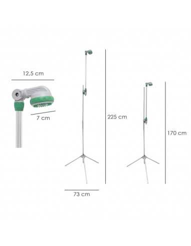 Ducha Jardin Portatil Con Tripode