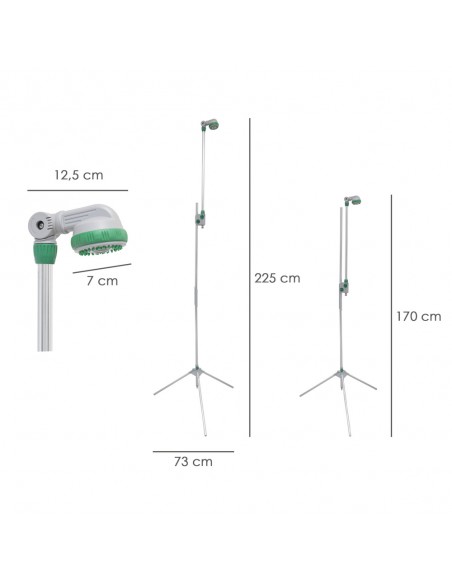 Ducha Jardin Portatil Con Tripode