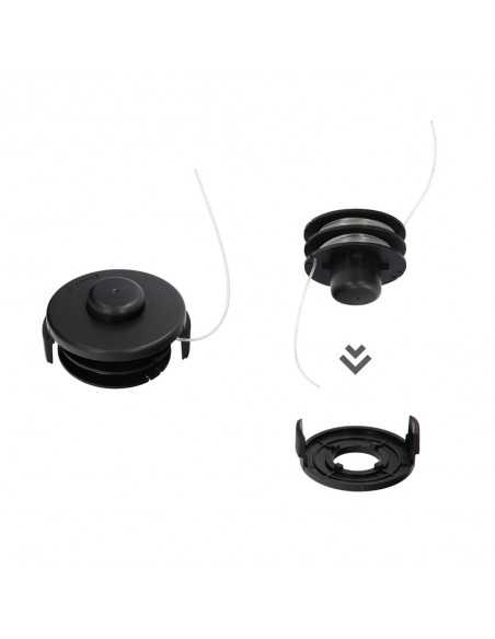 Cabezal Nylon Repuesto Recortabordes 250 Watt.