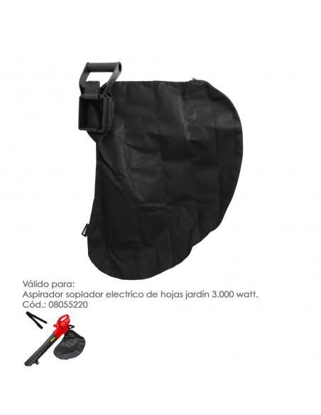 Bolsa Nylon Repuesto Aspirador Soplador Electrico de Hojas Jardín 3.000 Watt.