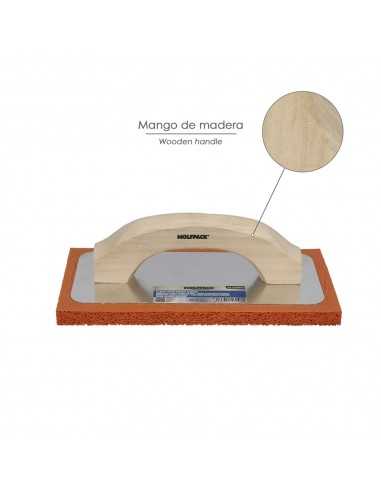 Talocha Espuma Naranja / Aluminio 14x21cm.