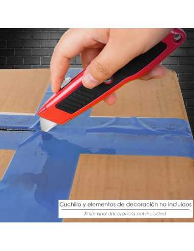 Hoja Cuchillo Recta (Dispensador de 10 hojas)