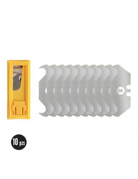 Hoja Cuchillo Gancho (Dispensador de 10 hojas)