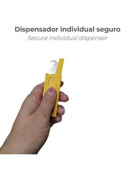 Hoja Cuchillo Gancho (Dispensador de 10 hojas)