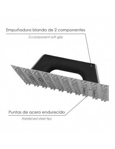 Rascador Mortero Profesional 250x145 Mango TPR