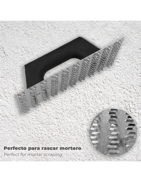 Rascador Mortero Profesional 250x145 Mango TPR
