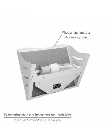 Placa Adhesiva Para Exterminador de Insectos 08300108