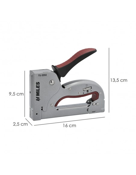 Grapadora Metal Regulable Plus N3 4/14mm