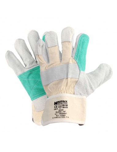 Guantes Americano Serraje Palma Reforzada (Par)