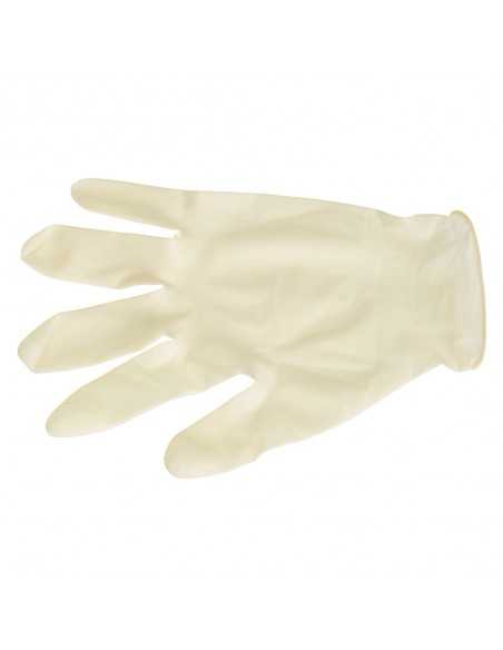 Guantes Desechables Latex Talla 8 L  Caja 100 Unidades