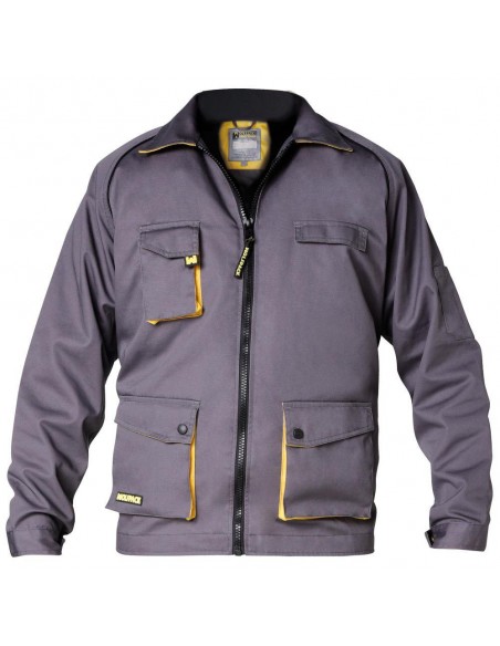 Chaqueta de Trabajo Gris/Amarillo Talla 52/54 L