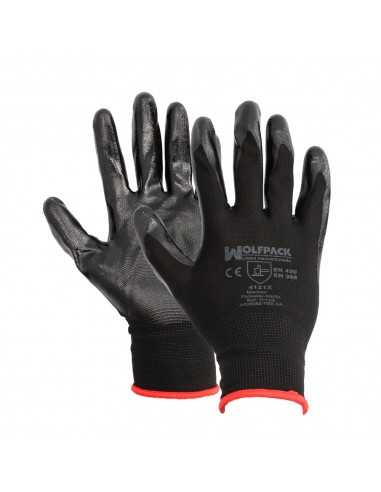 Guantes Nitrilo / Nylon Impregnado 7" (Par)