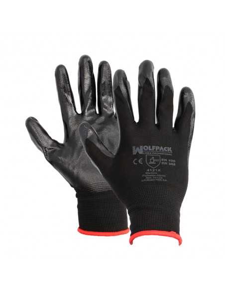 Guantes Nitrilo / Nylon Impregnado 7" (Par)