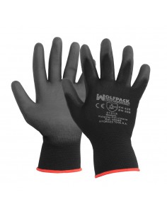 Guantes Poliuretano / Poliester Impregnado  6" (Par)