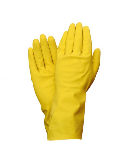 Guantes Latex 100% Basic Domesticos  M (Par)