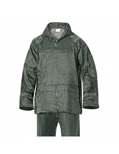 Traje de Agua Impermeable Verde Nylon       Talla 6-M