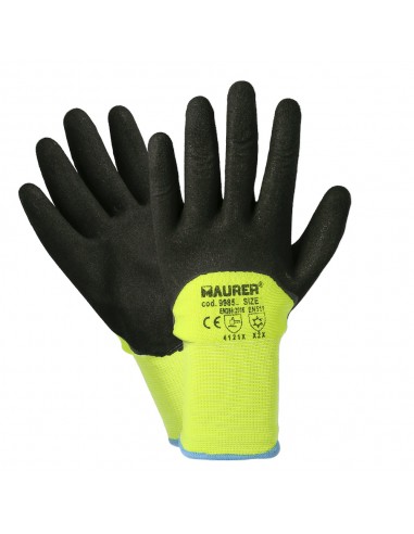 Guantes De Invierno Realizado En Poliester Acolchado Con Recubrimiento De FOAM Talla 9" (Par)