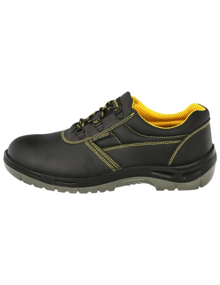 Zapatos Seguridad S3 Piel Negra Wolfpack  Nº 43 Vestuario Laboral,calzado Seguridad, Botas Trabajo. (Par)