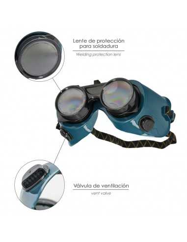 Gafas Soldador Con Lentes Abatibles EN175