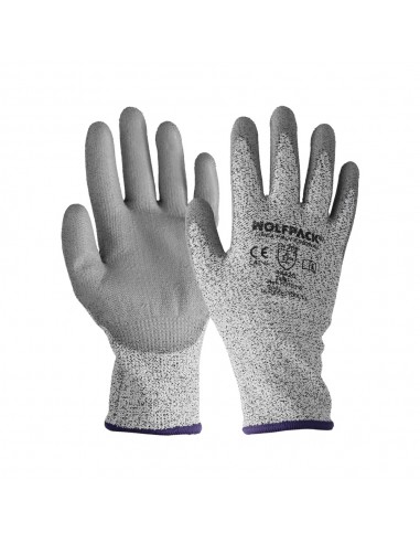 Guantes Anticorte Fibra De Vidrio Talla 9" (Par)