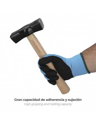 Guantes Nitrilo Reforzado Impregnado Talla 7" (Par)