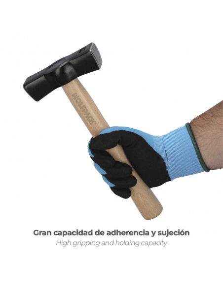 Guantes Nitrilo Reforzado Impregnado Talla 11" (Par)