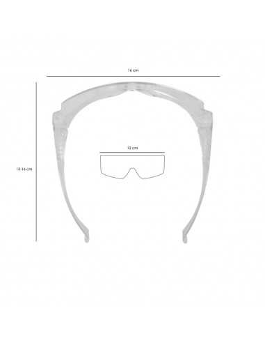 Gafas Proteccion En166 Patillas Fijas Transparentes