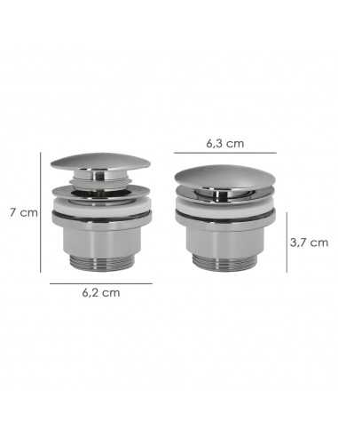 Valvula Lavabo Clic Clac 1 1/4"