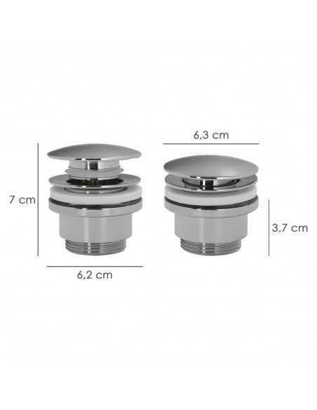 Valvula Lavabo Clic Clac 1 1/4"