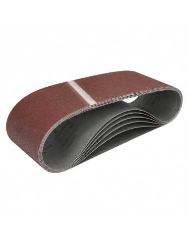 Lija Recambio Banda 100 x 690 mm. Grano 180 (6 Piezas)