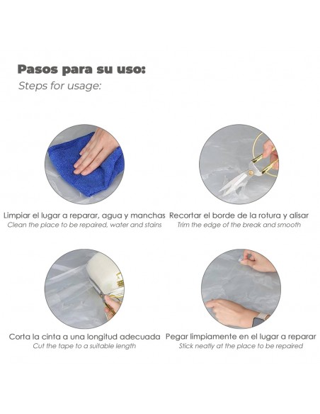 Cinta Reparacion Invernaderos 20 cm. x 33 metros